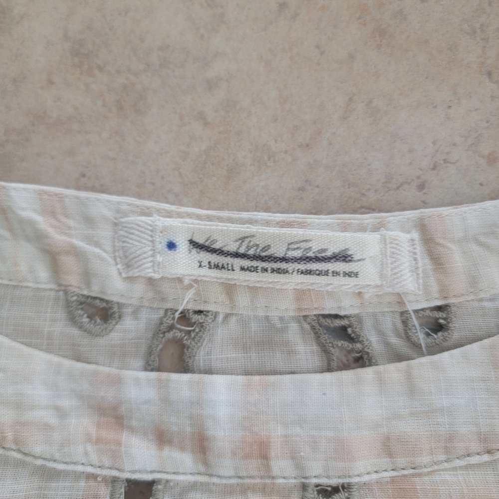 NWT Free People Lace Crop Top XS - Picture 9 of 9